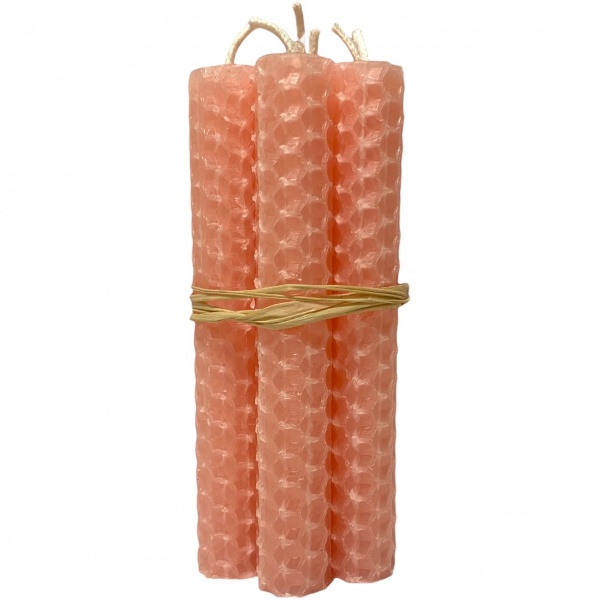 Pink (Pale) - Beeswax Spell Candles